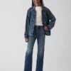 Hoge taille '90s slim straight cropped Jeans