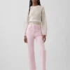 Hoge taille '90s slim straight cropped Jeans