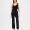 Hoge taille '90s slim straight cropped Jeans
