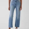 Hoge taille '90s slim straight cropped Jeans