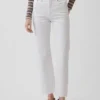 Hoge taille '90s slim straight cropped Jeans