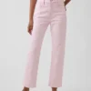 Hoge taille '90s slim straight cropped Jeans