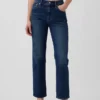 Hoge taille '90s slim straight cropped Jeans
