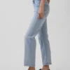 Hoge taille '90s slim straight cropped Jeans