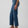 Hoge taille '90s slim straight cropped Jeans