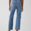 Hoge taille '90s slim straight cropped Jeans