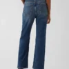 Hoge taille '90s slim straight cropped Jeans