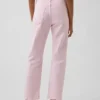 Hoge taille '90s slim straight cropped Jeans