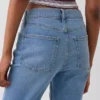 Hoge taille '90s slim straight cropped Jeans