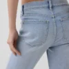 Hoge taille '90s slim straight cropped Jeans