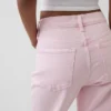 Hoge taille '90s slim straight cropped Jeans