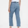 Hoge taille '90s slim straight cropped Jeans