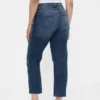 Hoge taille '90s slim straight cropped Jeans