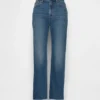 Hoge taille '90s slim straight cropped Jeans