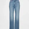 Hoge taille '90s slim straight cropped Jeans