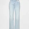 Hoge taille '90s slim straight cropped Jeans