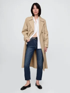 Hoge taille, cheeky rechte Jeans