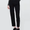Hoge taille, cheeky rechte Jeans