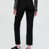 Hoge taille, cheeky rechte Jeans