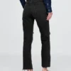 Hoge taille, cheeky rechte Jeans