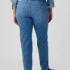 Hoge taille, cheeky rechte Jeans