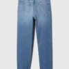 Hoge taille, cheeky rechte Jeans