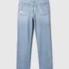 Hoge taille, cheeky rechte Jeans