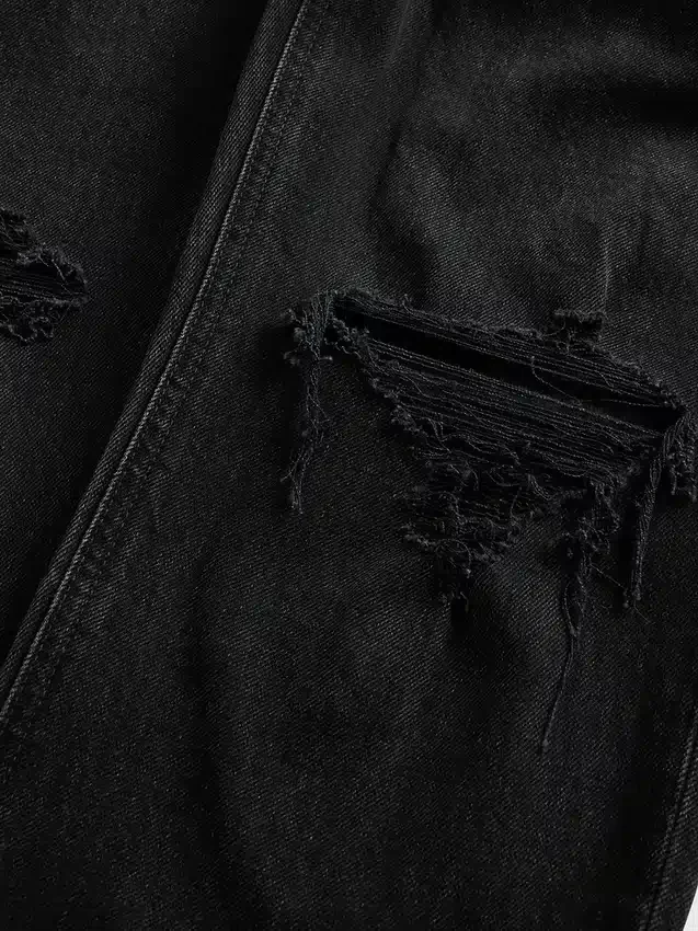 Hoge taille, cheeky rechte Jeans