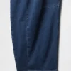 Hoge taille gebreide Horseshoe-Jeans