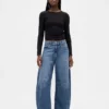 Hoge taille Horseshoe-Jeans