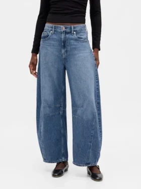 Hoge taille Horseshoe-Jeans