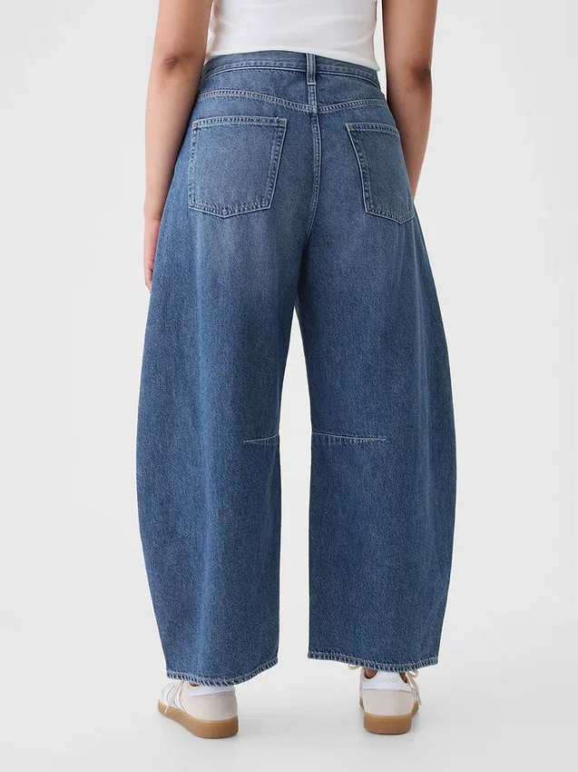 Hoge taille Horseshoe-Jeans