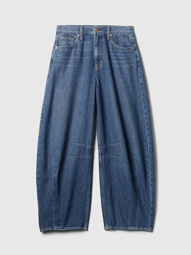 Hoge taille Horseshoe-Jeans