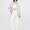 Hoge taille, ultrazachte Horseshoe-Jeans