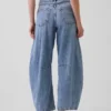 Hoge taille, ultrazachte Horseshoe-Jeans