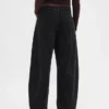 Hoge taille, ultrazachte Horseshoe-Jeans