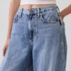 Hoge taille, ultrazachte Horseshoe-Jeans