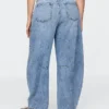 Hoge taille, ultrazachte Horseshoe-Jeans