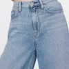 Hoge taille, ultrazachte Horseshoe-Jeans