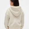 Hoodie met grafisch logo en sherpa-voering voor kinderen
