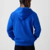 Hoodie met rits en Vintagesoft Arch Logo voor volwassenen