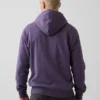 Hoodie met rits en Vintagesoft Arch Logo voor volwassenen