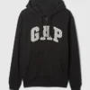 Hoodie met rits en Vintagesoft Arch Logo voor volwassenen