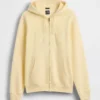 Hoodie met rits en Vintagesoft Arch Logo voor volwassenen