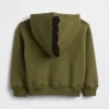 Hoodie met rits en Vintagesoft-dino-print voor Baby & Peuter