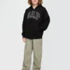Hoodie met rits en Vintagesoft-logo voor kinderen