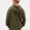 Hoodie met rits en Vintagesoft-logo voor kinderen