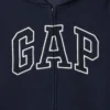 Hoodie met rits en Vintagesoft-logo voor kinderen