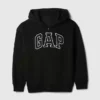 Hoodie met rits en Vintagesoft-logo voor kinderen