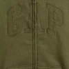 Hoodie met rits en Vintagesoft-logo voor kinderen